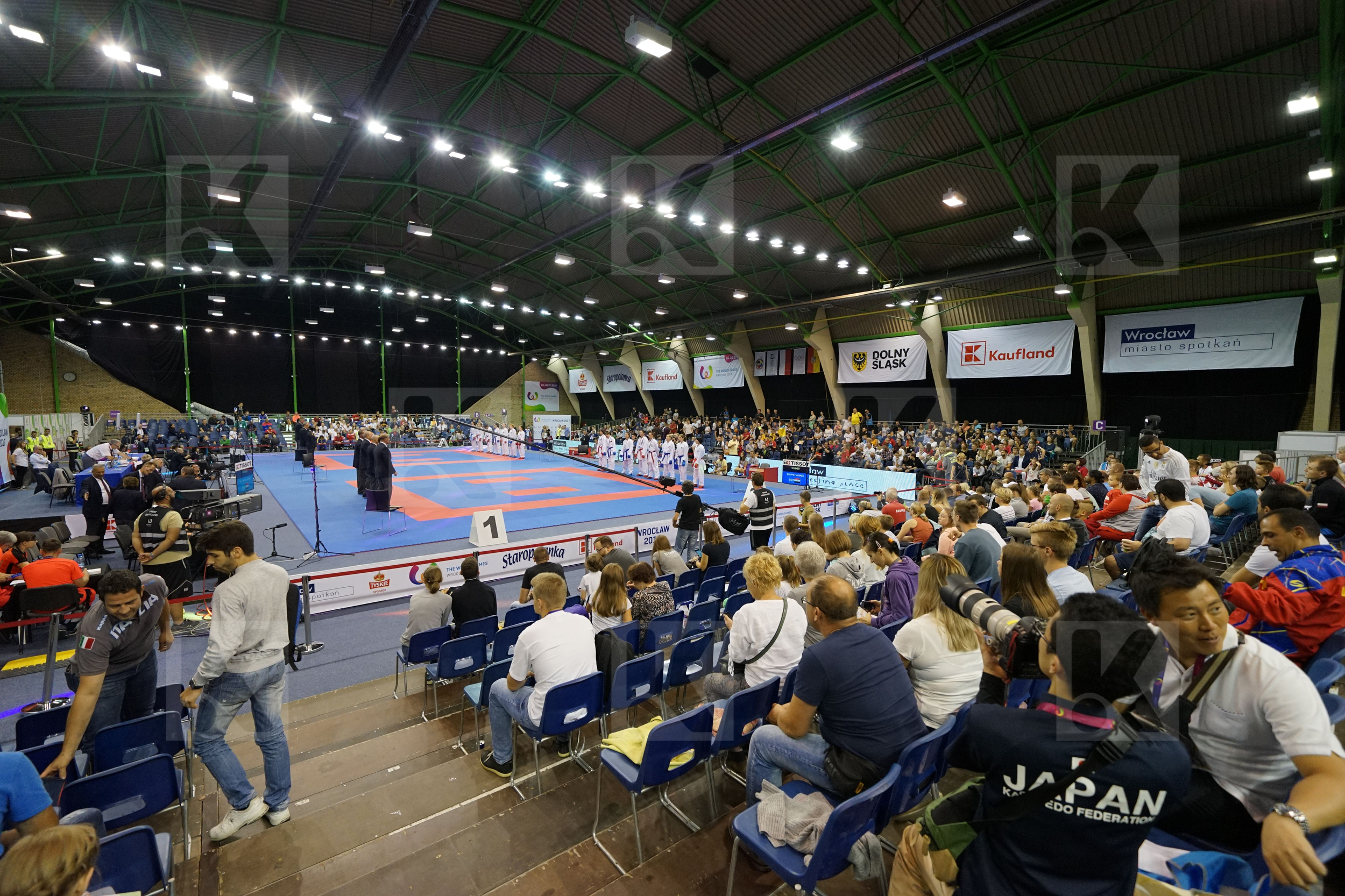 public stadium supporter